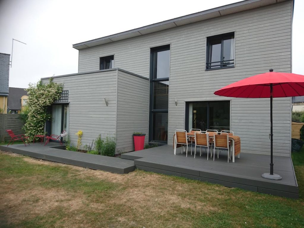 Terrasse Composite Gris Anthracite