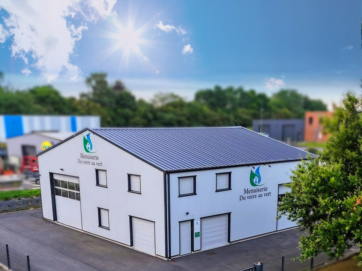 batiment DU VERRE AU VERT