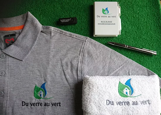 DU VERRE AU VERT publicité DU VERRE AU VERT publicité