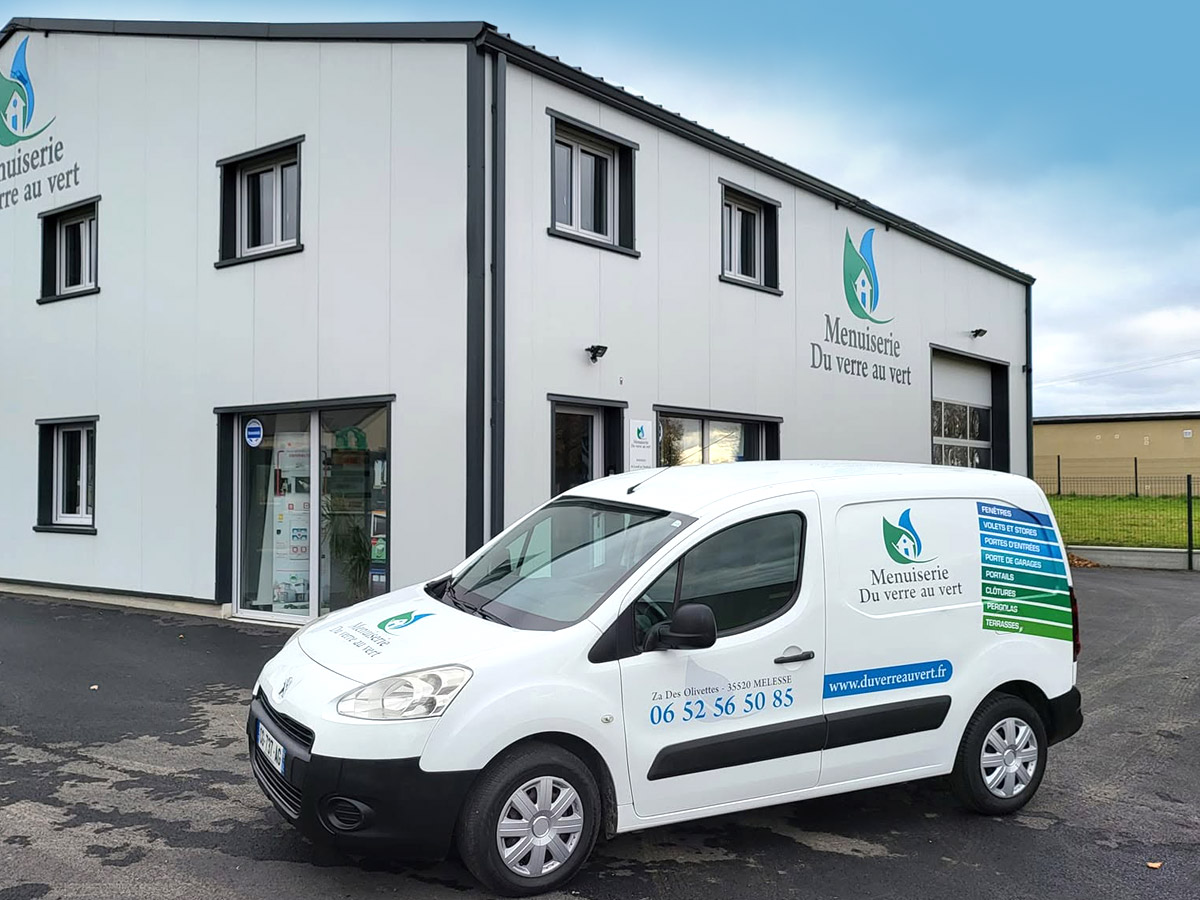 Menuiserie Rennes du Verre au vert